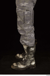 Larry Steel boots calf casual dressed grey camo trousers 0003.jpg